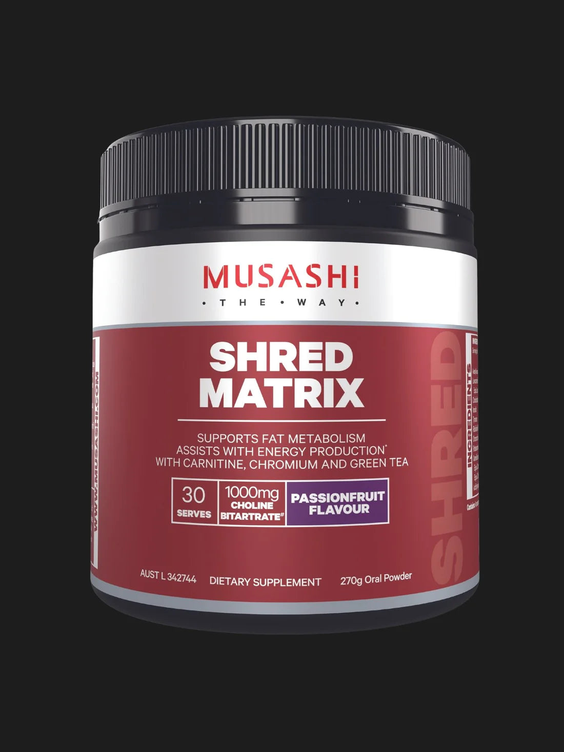 Musashi Shred Matrix 270g