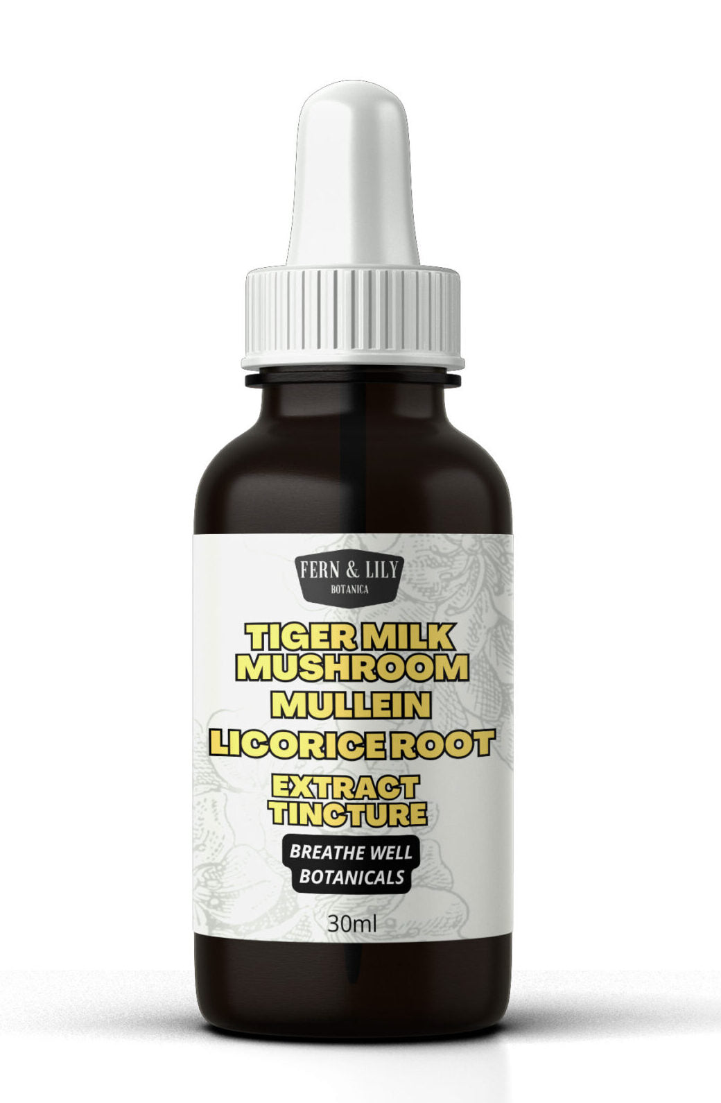 Fern & Lily Tiger Milk Mushroom Mullein Liqorice Root