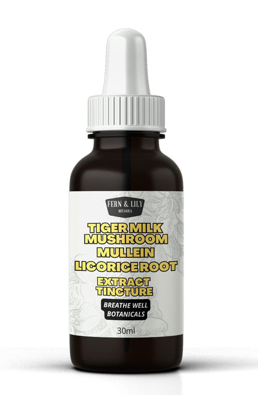 Fern & Lily Tiger Milk Mushroom Mullein Liqorice Root