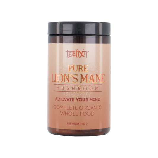 TEELIXIR Lion's Mane Mushroom Organic 100g