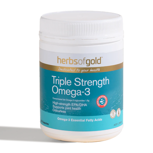 HERBS OF GOLD Triple Strength Omega-3
