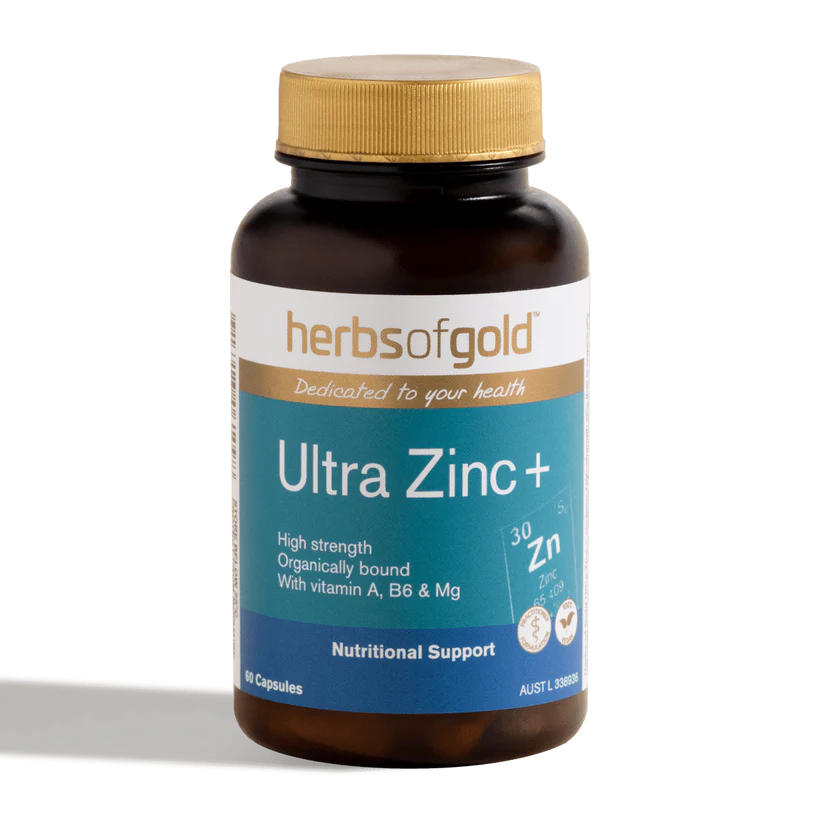HERBS OF GOLD Ultra Zinc + 60c