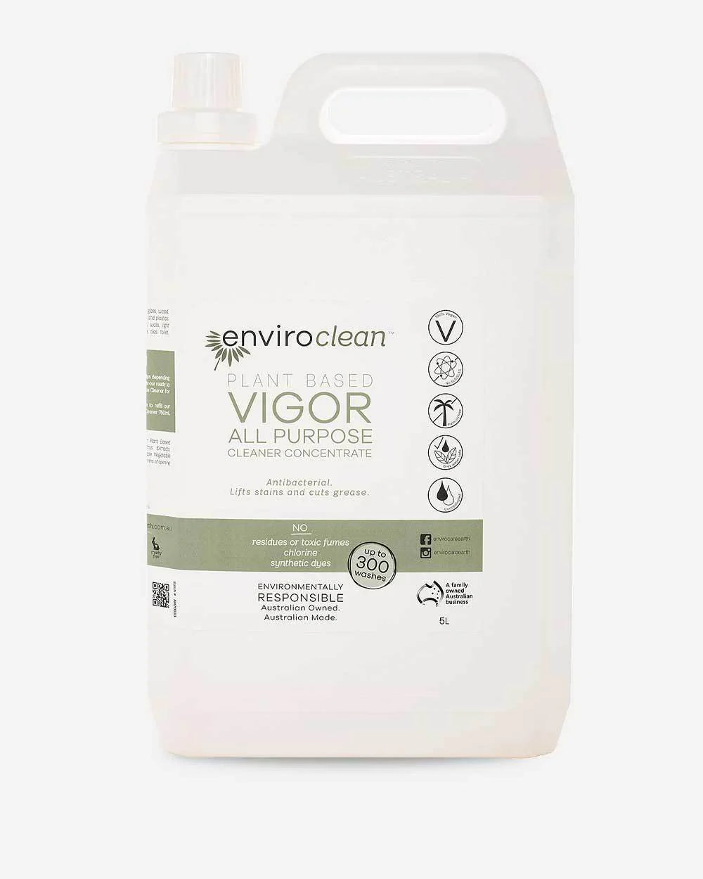 ENVIROCLEAN Plant Based Vigor All Purpose Cleaner Concentrate