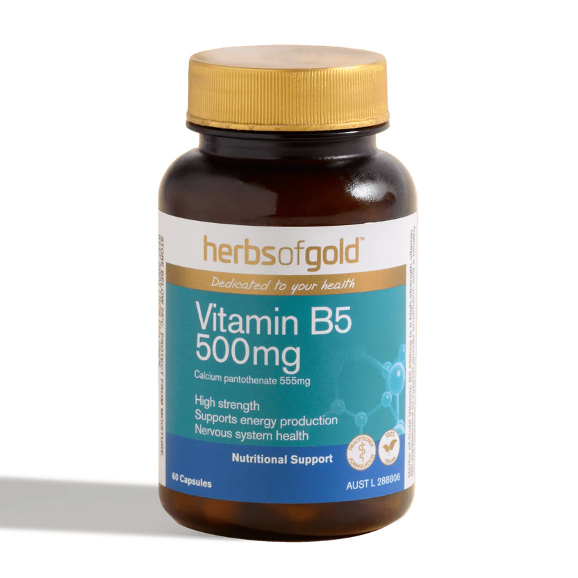 Herbs of Gold Vitamin B5 500mg