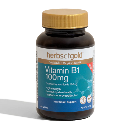 HERBS OF GOLD Vitamin B1 100mg