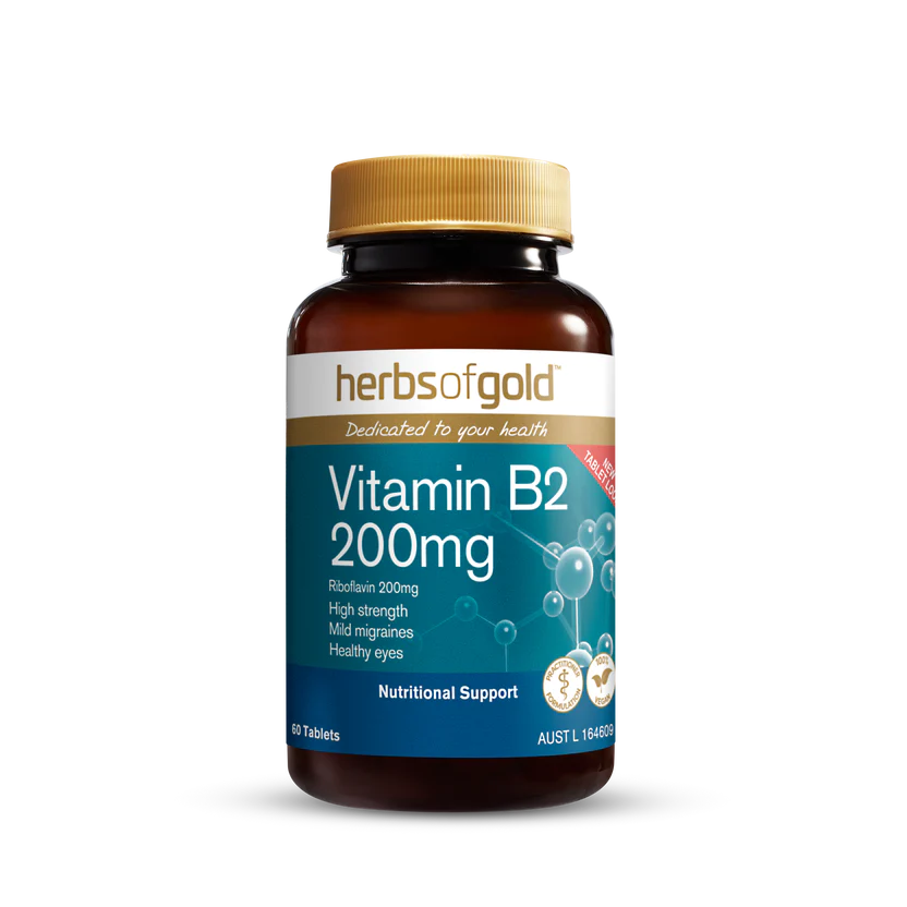 Herbs of Gold Vitamin B2 200mg