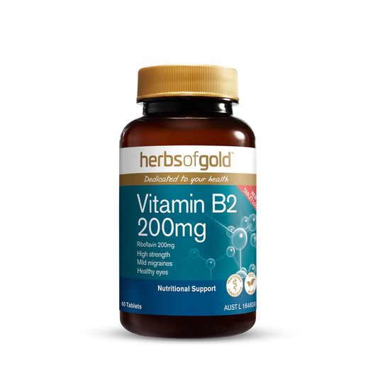 Herbs of Gold Vitamin B2 200mg