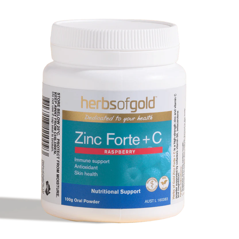 HERBS OF GOLD Zinc Forte + C 100g