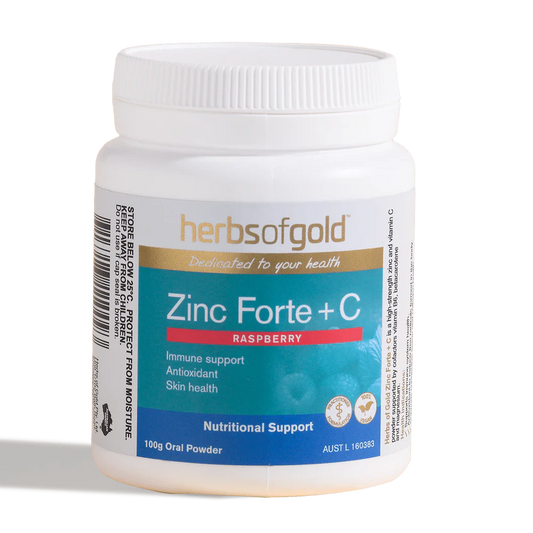 HERBS OF GOLD Zinc Forte + C 100g