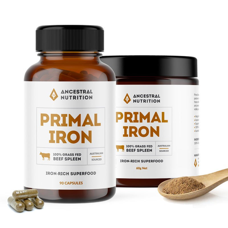 Ancestral Nutrition Primal Iron range