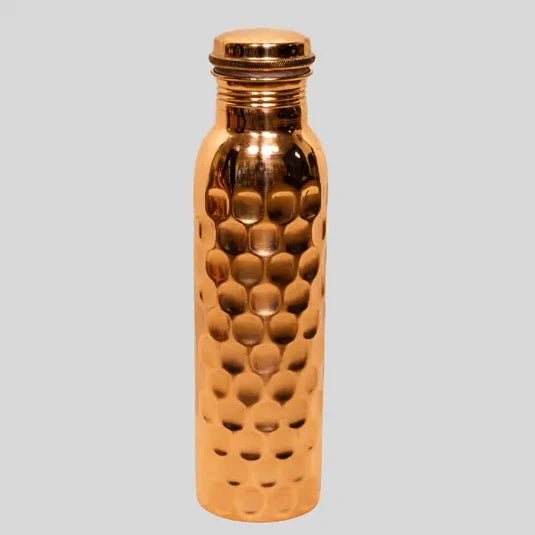 Copper Water Bottle Diamond (950ml)