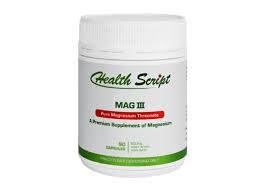 Health Script Mag III Pure Magnesium Threonate