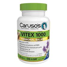 Carusos Natural Health Vitex 1000 60 Tablets