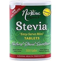 Nirvana Organics Stevia 'Easy-serve Mini' Tablets