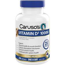 CARUSOS Vitamin D3 1000IU 250c