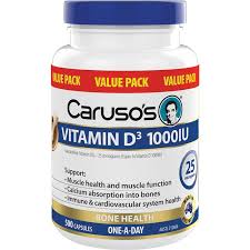 CARUSOS Vitamin D3 1000IU 500c