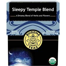 BUDDHA TEAS Sleepy Temple Blend Herbal Tea x18