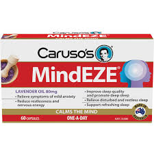 Carusos Natural Health MindEze 60t