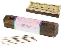 Sacred Chakra Wooden Incense Box