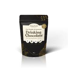 Hemp Foods Australia Drinking Chocolate Gut Health + Immune With Plant-Based Protein + Turmeric 112g