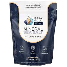 Baja Gold Salt Co. Mineral Sea Salt - Natural Grain