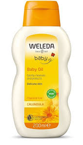 Weleda Calendula Baby Oil Fragrance Free