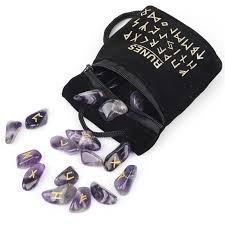 Rune Stones in Velevet Pouch