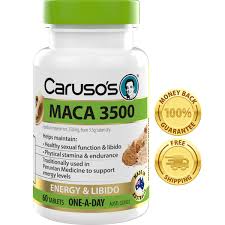 Carusos Natural Health Maca 3500 60t