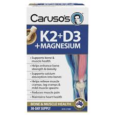 CARUSOS Vitamin K2+D3 & Magnesium 30t