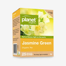 PLANET ORGANIC Jasmine Green Herbal T/Bags x25