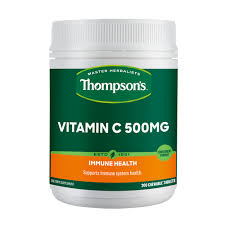 Thompsons Vitamin C Chewable 500mg Tablets