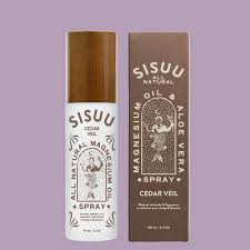 SISUU All Natural Magnesium Oil Cedar Veil Soray