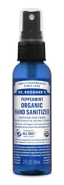 Dr Bronner's Peppermint Hand Sanitizer