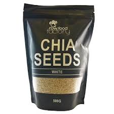 Raw Food Factory Chia Seeds White