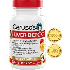 Carusos Natural Health Liver Detox 30 Tablets