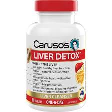 CARUSOS Natural Health Liver Detox 60t