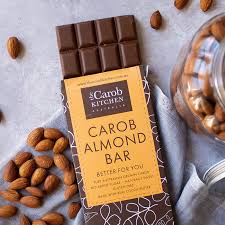 The Carob Kitchen Carob Almond Bar