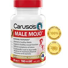 Carusos Natural Health Male Mojo 30 Tablets