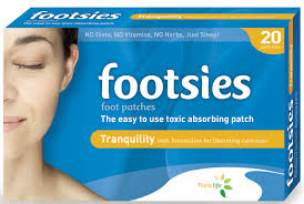 FOOTSIES BY THINKLIFE (Japanese Detox Foot Patches) Tranquility Patches