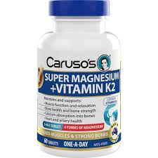 CARUSOS Super Magnesium + Vitamin K2 60t
