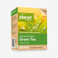 PLANET ORGANIC Organic Decaffeinated Green Tea T/Bags x25