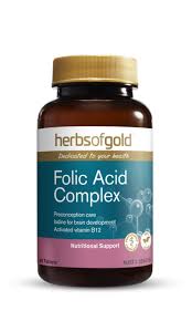 HERBS OF GOLD Folic Acid Complex