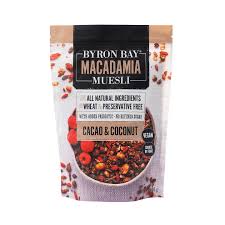 BYRON BAY Macadamia Muesli - Cacao & Coconut