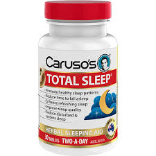 Carusos Natural Health Total Sleep 30 Tablets