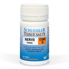 MARTIN & PLEASANCE Schuessler Tissue Salts Comb 5 (Nerve Tonic) 125t