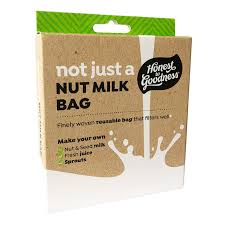 Honest to Goodness not just a Nut Milk Bag