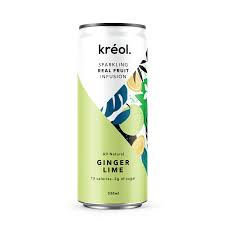Kreol Sparkling Antioxidant Infusion: Ginger Lime