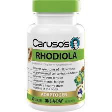 Carusos Natural Health Rhodiola 50 Tablets