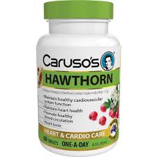 Carusos Natural Health Hawthorn 60 Tablets