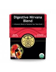 BUDDHA TEAS Digestive Nirvana Blend Organic Herbal Tea x18